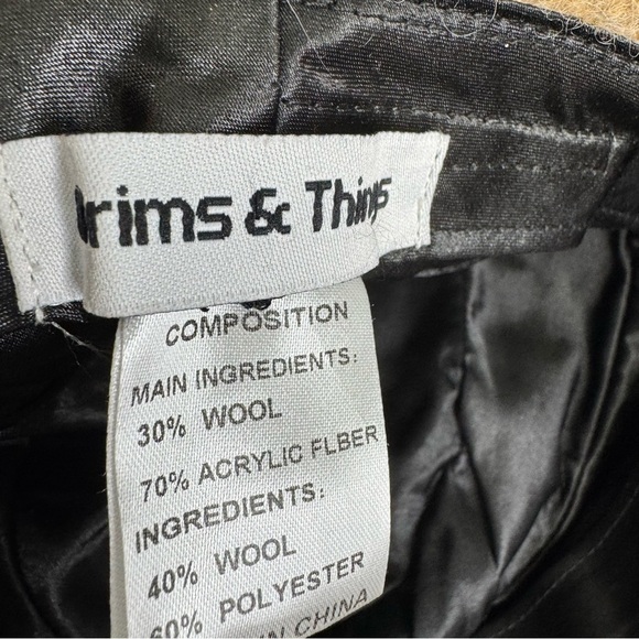 Brims & Things Woolen Bound Edge Cloche - Picture 8 of 10